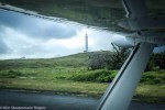 Underwing View of Kalaupapa Lighthouse, Molokai