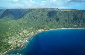 Aerial View of Kalaupapa Settlement