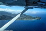 Underwing View of Koko Head and Koko Crater, Oahu