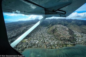 oahu from the air