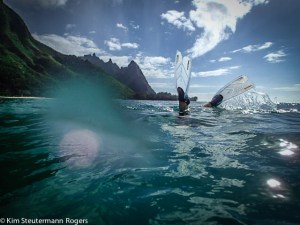 Snorkeling at Makua, also known as, Tunnels.