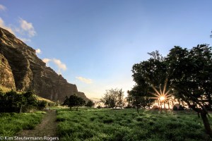 Nualolo Kai at sunset, napali, kauai