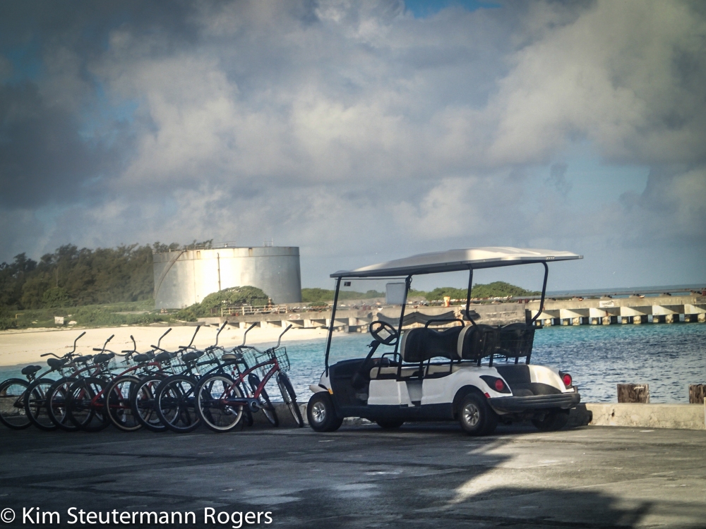 Bikes at Midway Atoll National Wildlife Refuge
