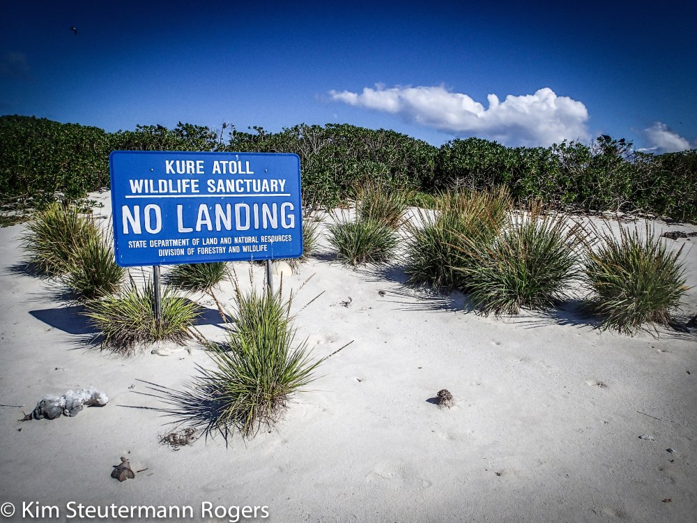 Kure Atoll Sign